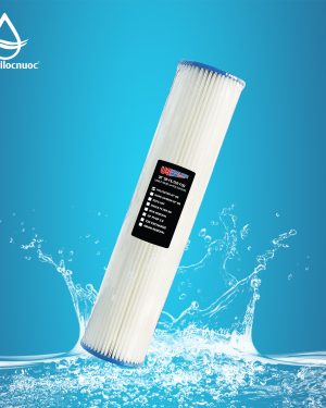 Lõi lọc vải Polyester 20inch béo gấp nếp USTOPWATER - Thailan